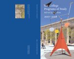 Yale College Programs of Study 2007-2008
