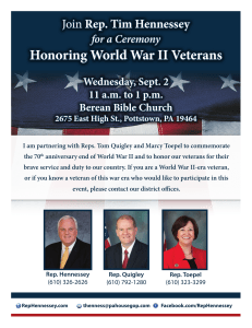 Honoring World War II Veterans