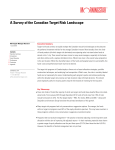 A Survey of the Canadian Target Risk Landscape