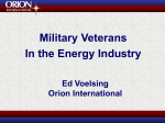 Hiring Military in the Energy Insdustry