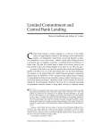 Limited Commitment and Central Bank Lending