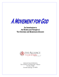 A Movement of God - South Pacific District