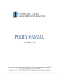 NEFAR Policy Manual Revised