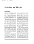 Foster Care and Adoption - National Association of Social Workers
