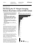 Introducing the J.P. Morgan Emerging Markets Bond Index Global