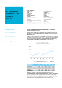 BT Core Hedged Global Share Fund