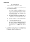 Amendments to the Rules of the Exchange in relation to the