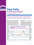Energy Trading: The Market`s Response to Deregulation
