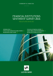 financial institutions sentiment survey 2016