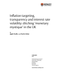 Inflation targeting, transparency and interest rate volatility: ditching