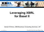 XBRL and Basel II - XBRL International
