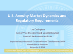 U.S. Annuity Market Dynamics and Regulatory Requirements