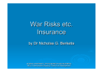 War Risks etc - AUEB e