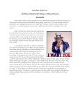 Uncle Sam Wants You... The Ethics of Experimental Testing on