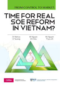 From control to market: time for real SOE reform in Vietnam?