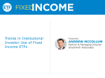 Trends in Institutional Investor Use of Fixed Income ETFs