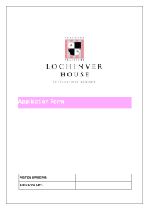 Application Form 2017 DOC File