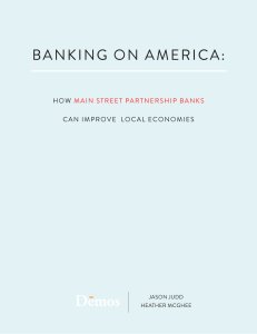 banking on america