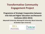 Transformative Community Engagement Project