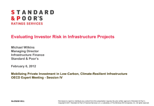 Evaluating Investor Risk in Infrastructure Projects
