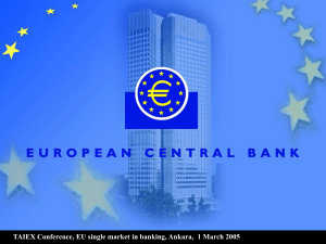 EU single market in banking