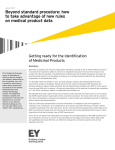 EY - Getting ready for the Identification of Medicinal Products