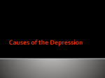 Causes of the Depression