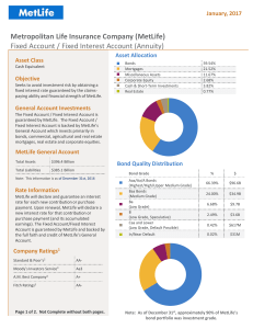 Fixed Account / Fixed Interest Account