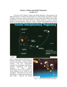 Reentry Vehicles and Orbital Mechanics Subcommittee