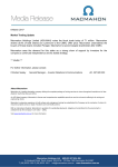 8 March 2017 Market Trading Update Macmahon Holdings Limited