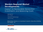 Western Regional Market Developments: Impact