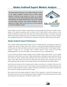 Alaska Seafood Export Market Analysis