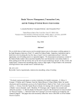 Banks` Reserve Management, Transaction Costs, and the Timing of