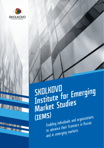 SKOLKOVO Institute for Emerging Market Studies (IEMS