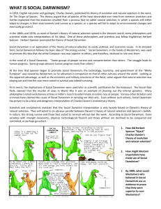 What is Social Darwinism