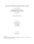 Kinetic Studies of Sulfide Mineral Oxidation and