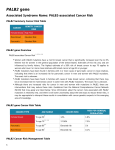 PALB2 gene - MyriadPro