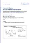 Protein purification by SMB or IEX