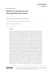 Methods of Transfection with Messenger RNA Gene