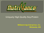 Uniquely High Quality Soy-Protein