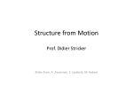 Structure from Motion