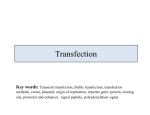 Transfection - Biomanufacturing.org