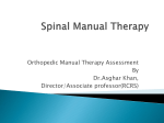 Spinal Manual Therapy PP-DPT