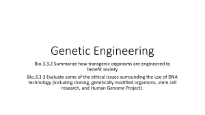 Genetic Engineering