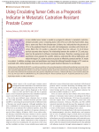 Using Circulating Tumor Cells as a Prognostic Indicator in Metastatic