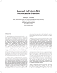 Approach to Patients With Neuromuscular Disorders