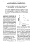 Formation of Orderly Organized Cubic PbS Nanoparticles Domain in