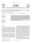 Reactive oxygen species promote chloroplast dysfunction and