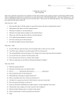 Name: Period: _____ Cracking the Code of Life Video Worksheet