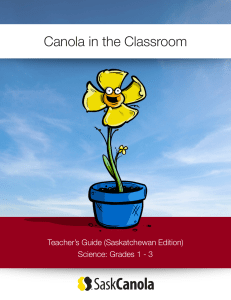 Canola in the Classroom